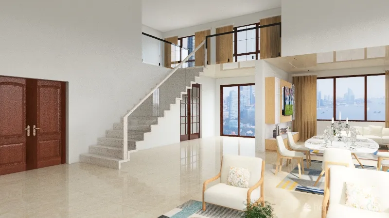 casa neutra 3d design renderings
