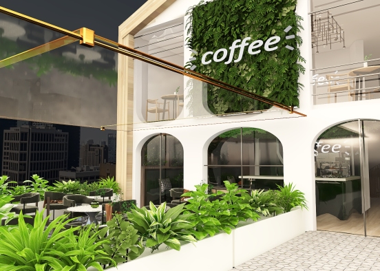 Doğa's Cafe #CafeContest Design Rendering