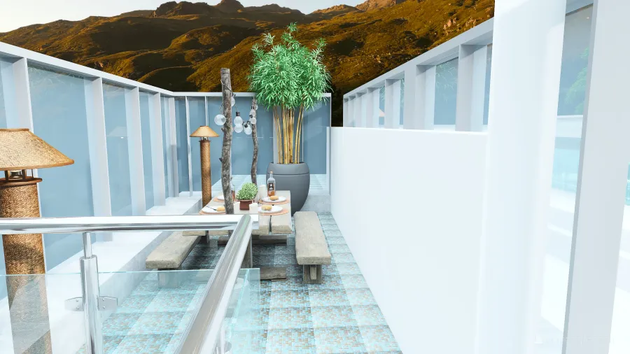 mountain house 3d design renderings
