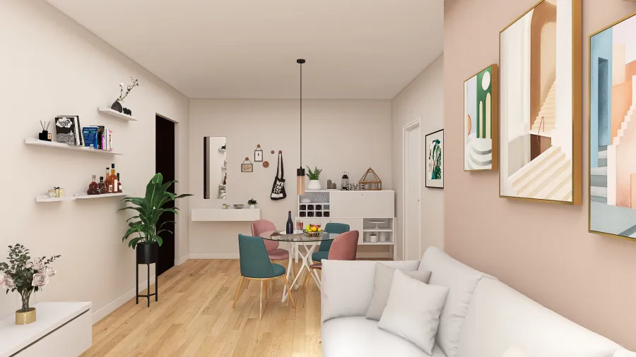 Casa Fornarelli 3d design renderings
