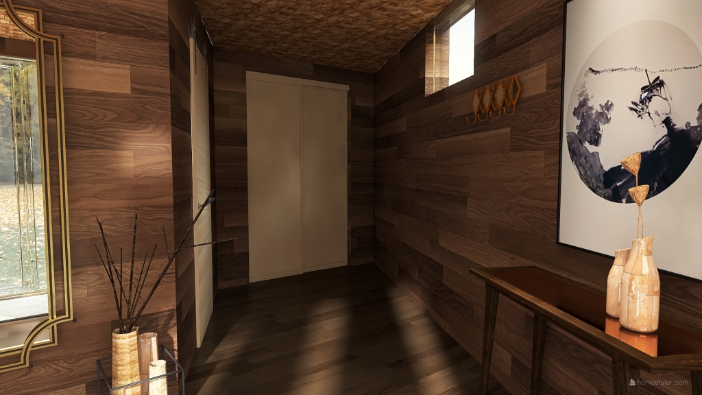 Living,Dining Room & Kitchen 3d design renderings