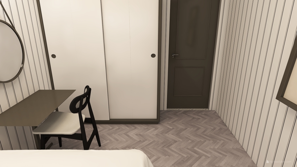 Service Bedroom 3d design renderings