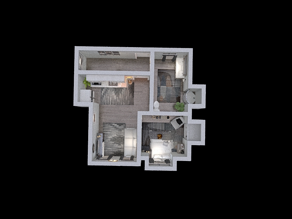 house no. 4 3d design renderings