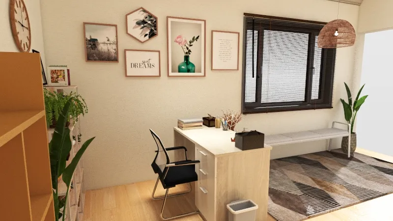 OFFICE n 3d design renderings