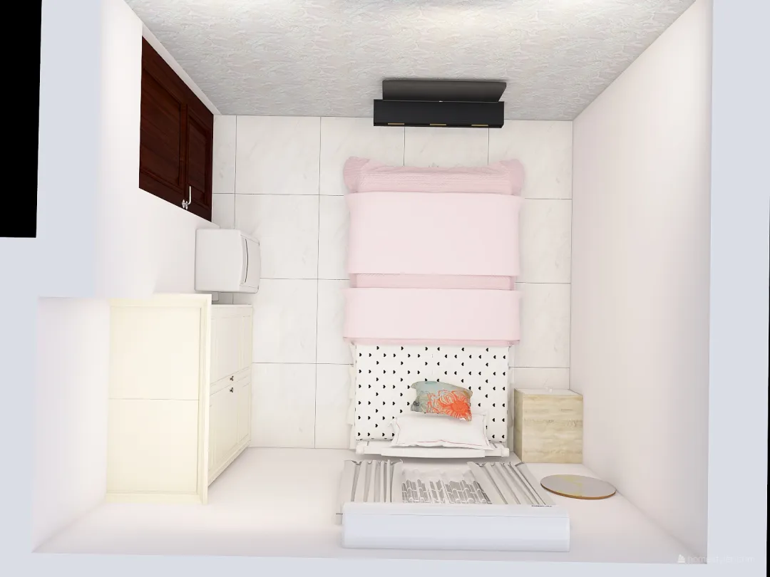 Single Bedroom 1 3d design renderings