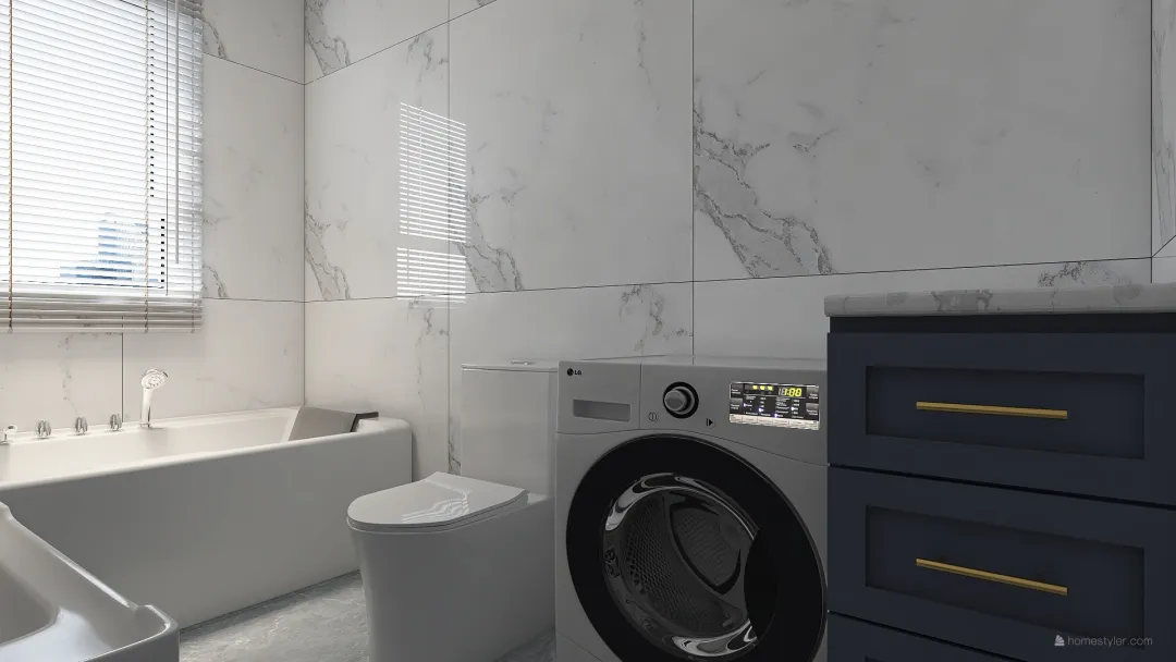 Copy of bath 3d design renderings