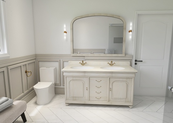 home bathroom Design Rendering
