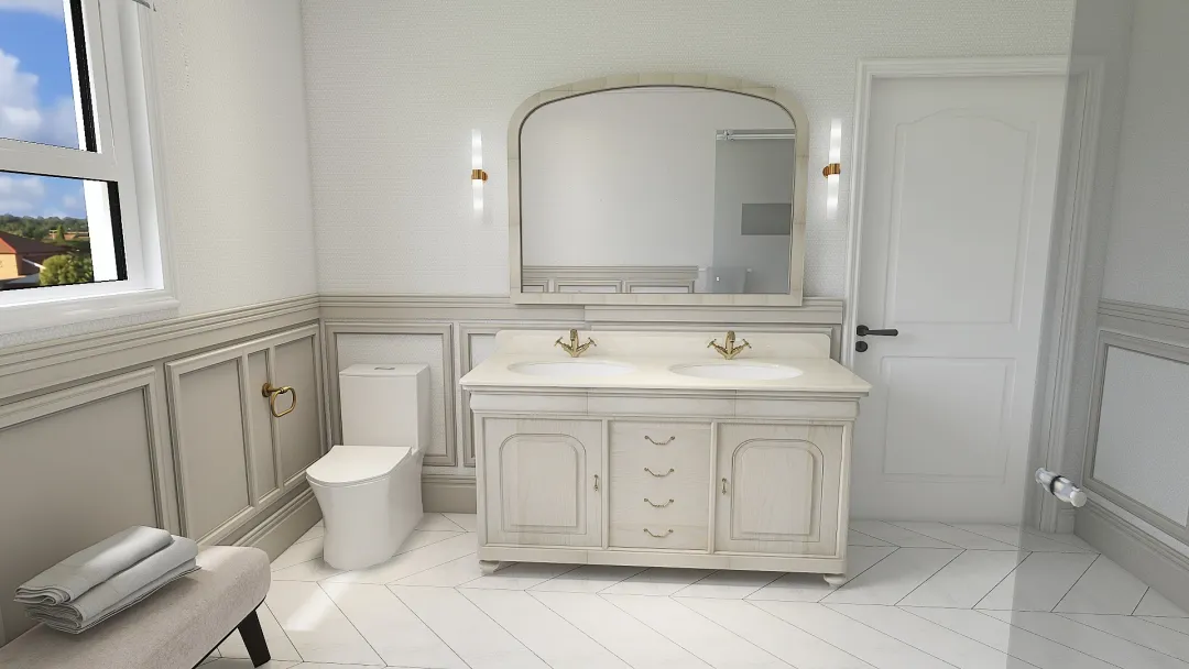 home bathroom 3d design renderings