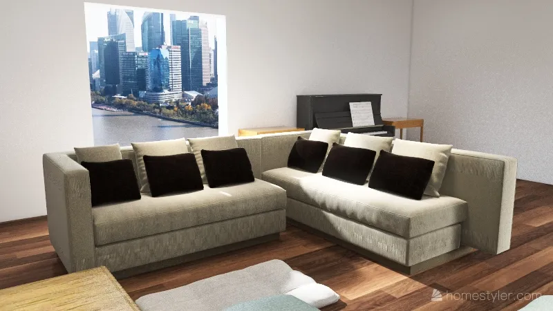 New Furniture 3d design renderings