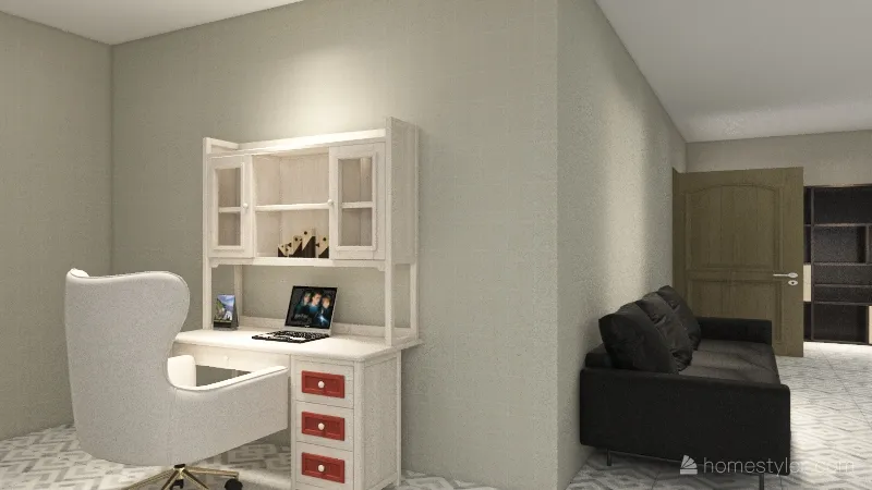 House With 2 bedroom 3d design renderings