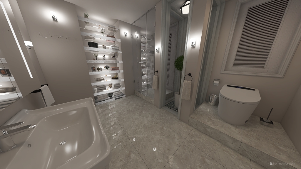 Modern House (INTERIOR) 3d design renderings