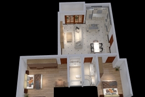 The  Core Two-Bed Design Rendering