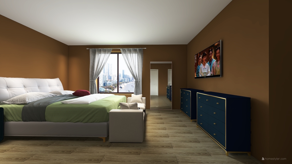 Bedroom 4 3d design renderings