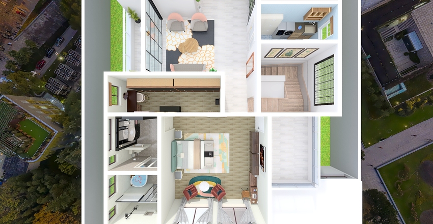 Josefina Interior Design Render