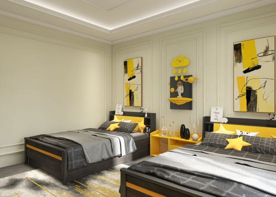 Copy of bedroom Design Rendering