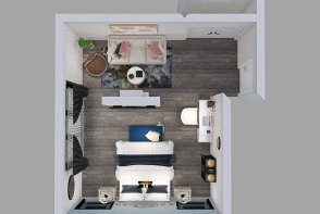Final Bedroom Plan Design Rendering