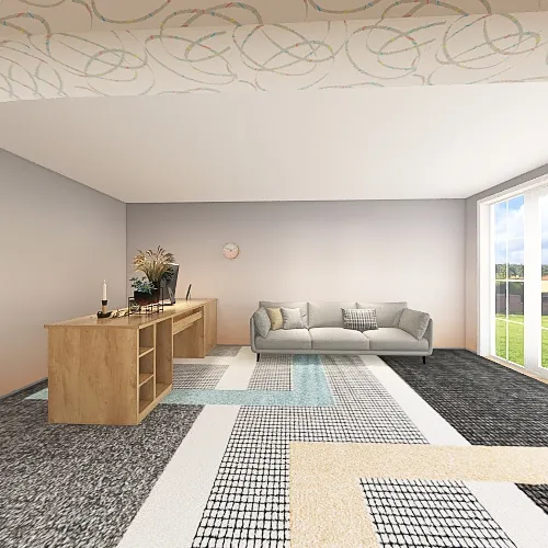Rainbow apartments 3d design renderings
