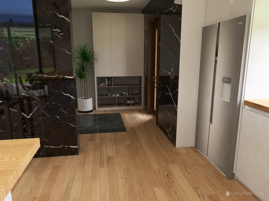 dom z poddaszem 3d design renderings