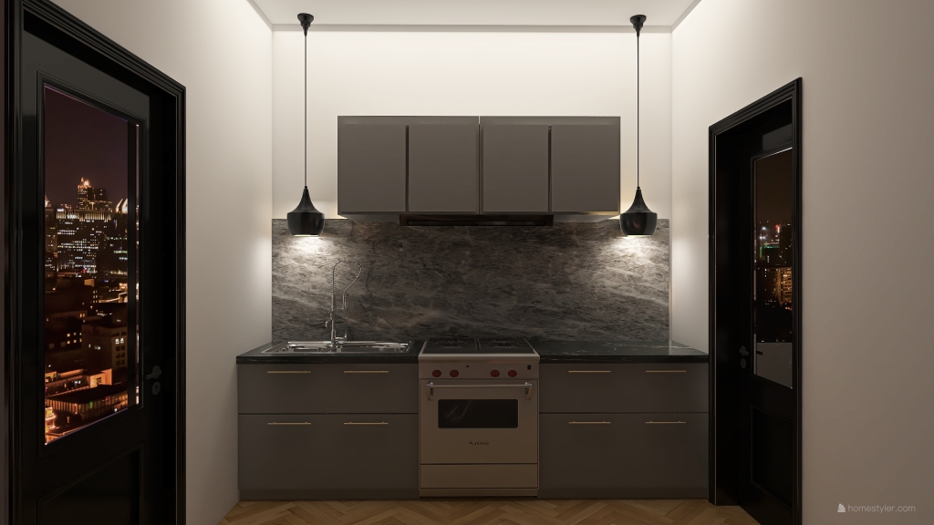 Future of kitchen design 3d design renderings