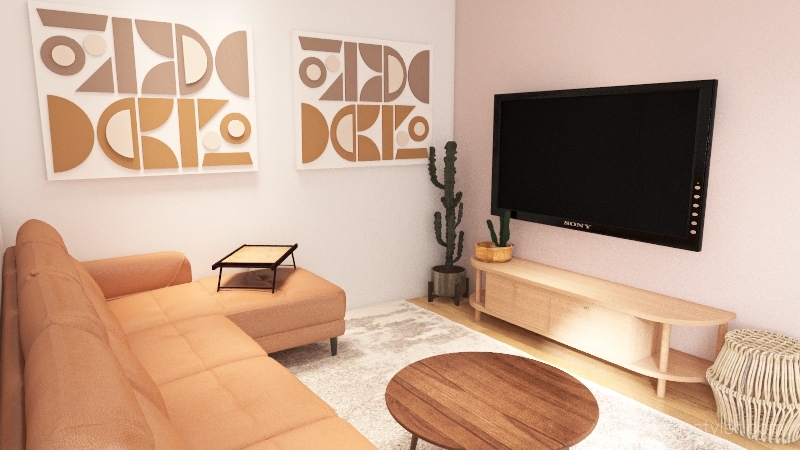 Modern Bohemian 3-14-2021 3d design renderings