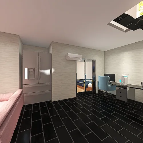 Sala de Jogos 3d design renderings