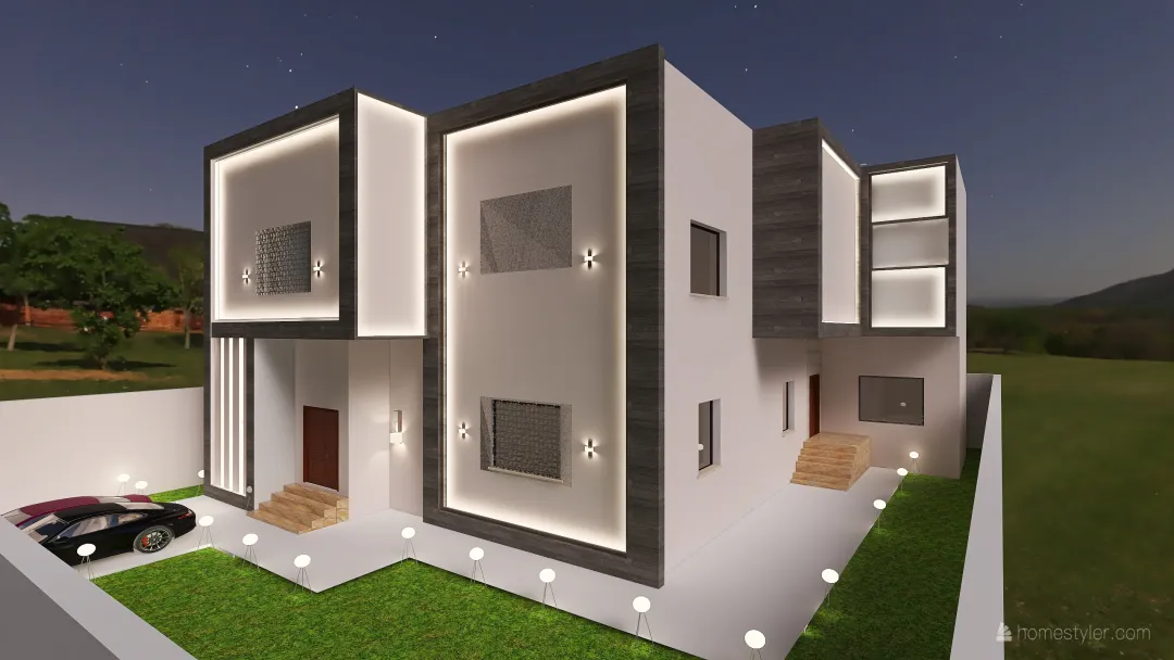 فيلا يوسف السهلي 3d design renderings