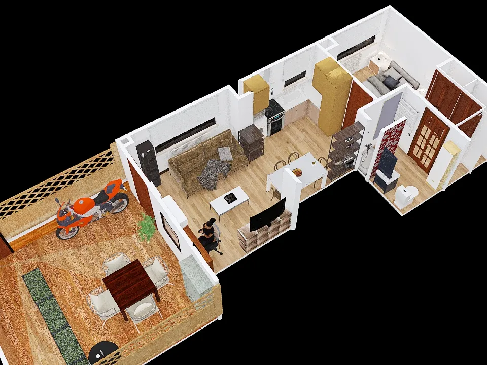 casa avenida septima 3d design renderings