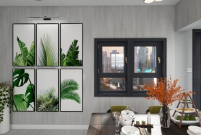 NYC  Small Appartment Design Rendering