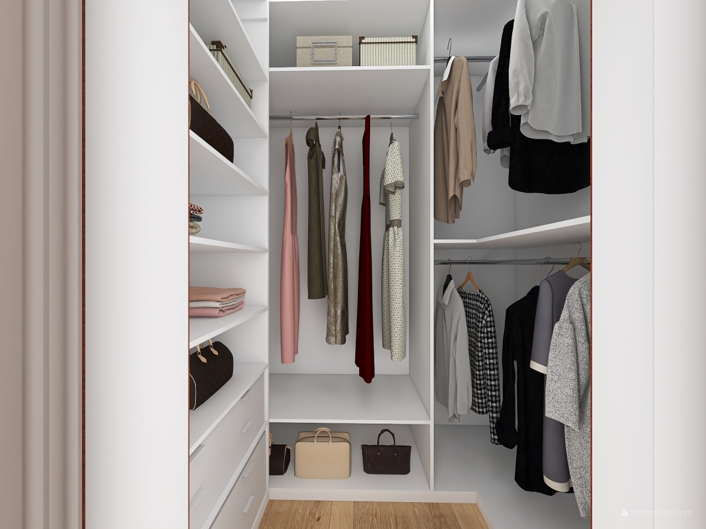 White Bedroom / H.ALG Yatak Odası 3d design renderings