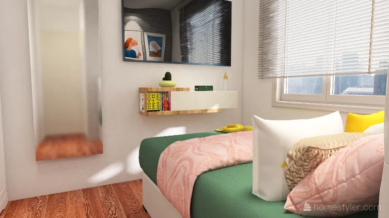 Apartamento Jaque 3d design renderings