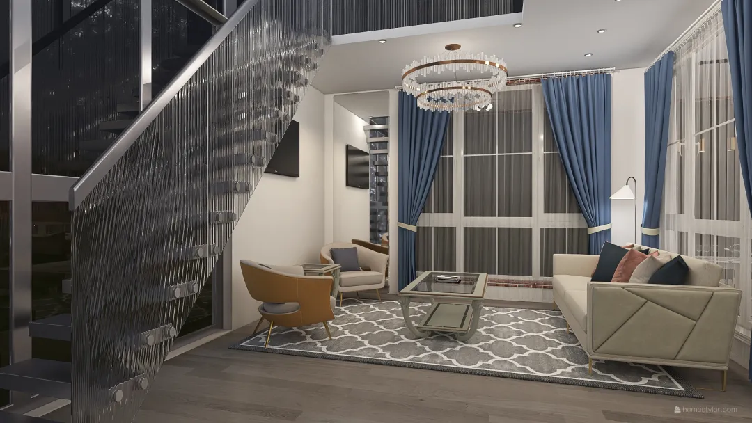 # OceanContest- Modern Beach House 3d design renderings