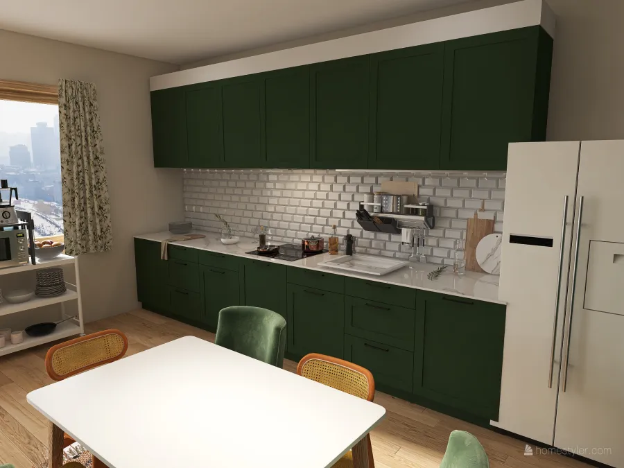Green house 3d design renderings