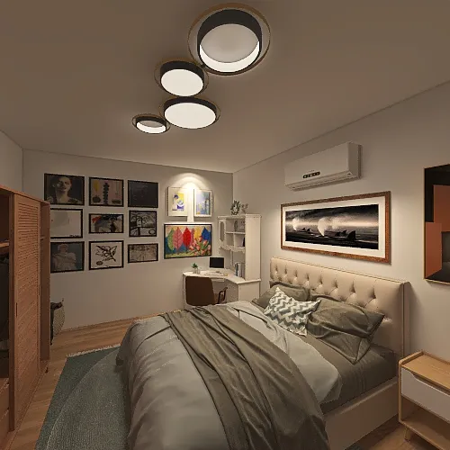 Single Room's 3d design renderings