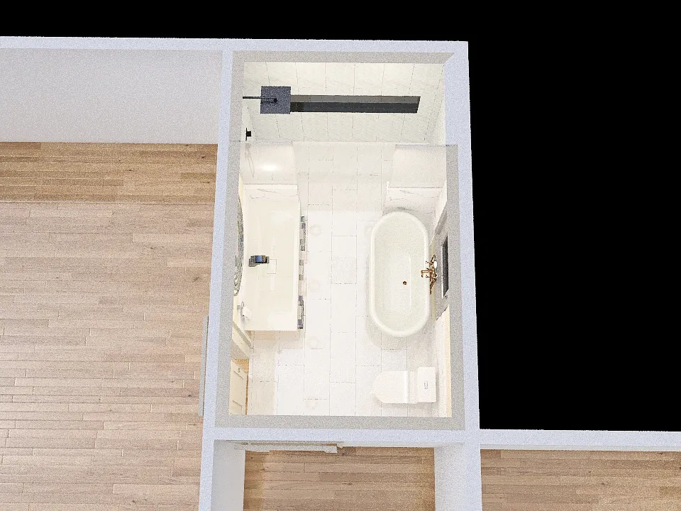 Milack Bathroom 3d design renderings