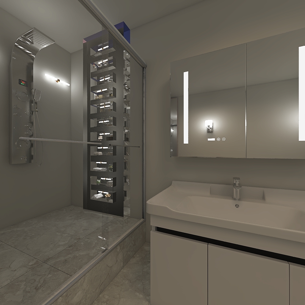 Modern House (INTERIOR) 3d design renderings
