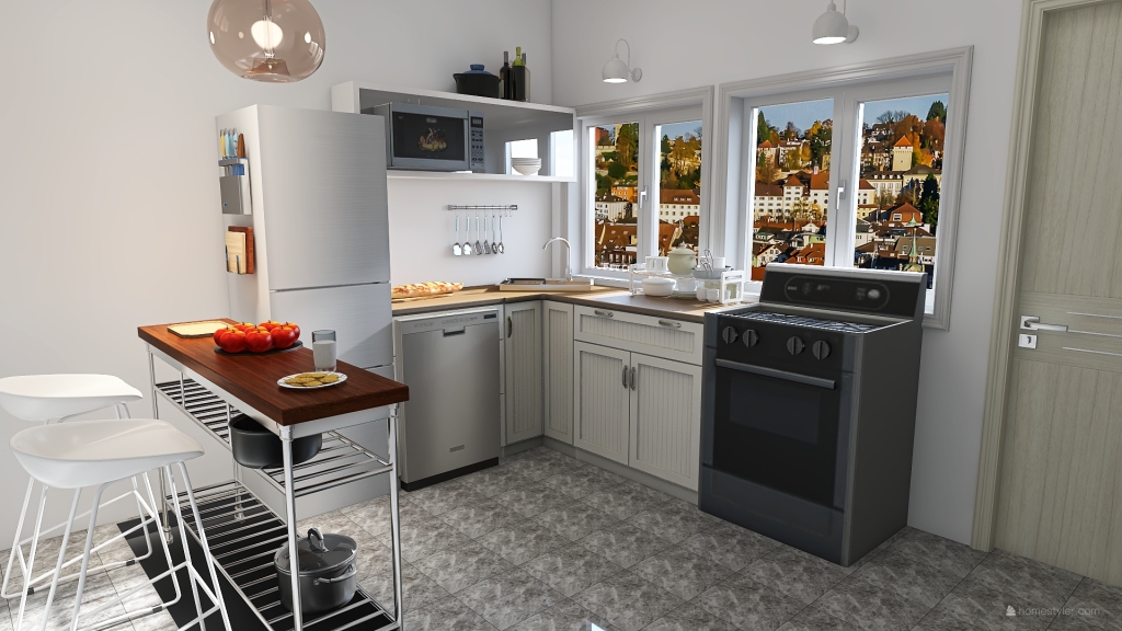 Cocina Stellita 3d design renderings
