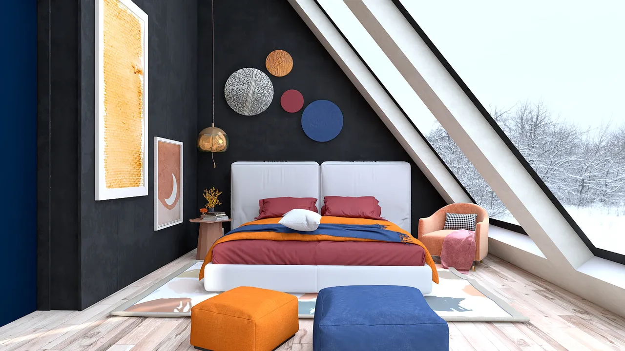 Bedroom 3d design renderings