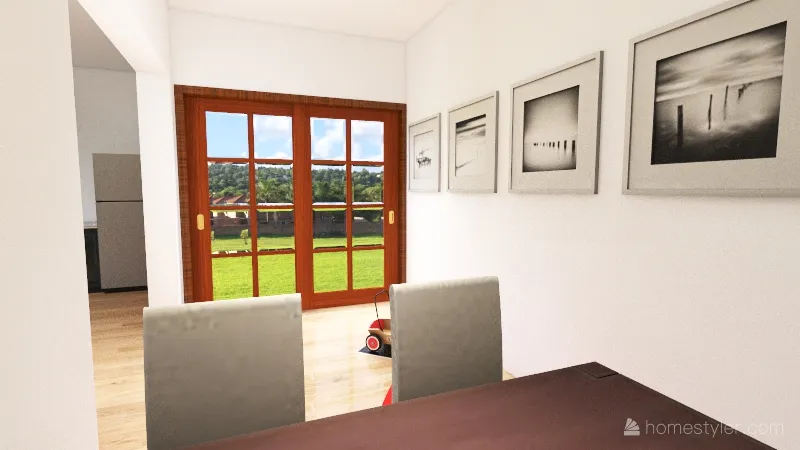 West - Living Room` 3d design renderings