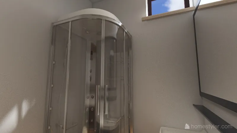 West - Bathroom 3d design renderings