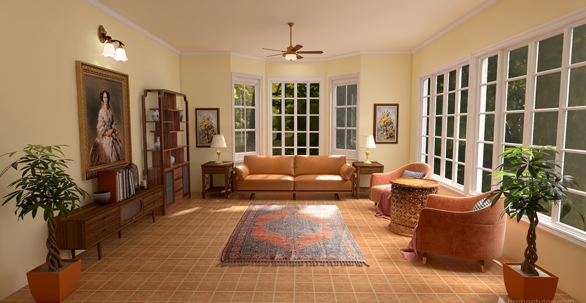 Various Living Room Designs Interior Design Render