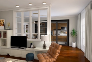 Family apartment Design Rendering