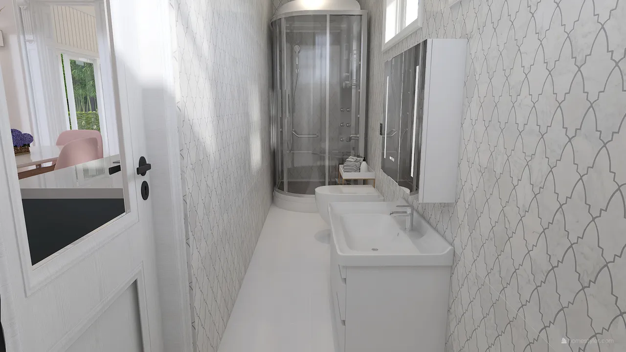 Bathroom 3d design renderings