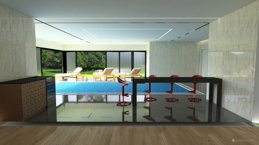 бассейн 3d design renderings