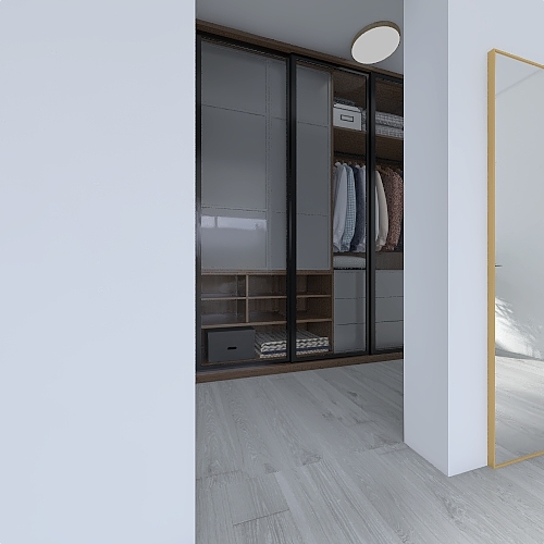 Moderni asunto 3d design renderings