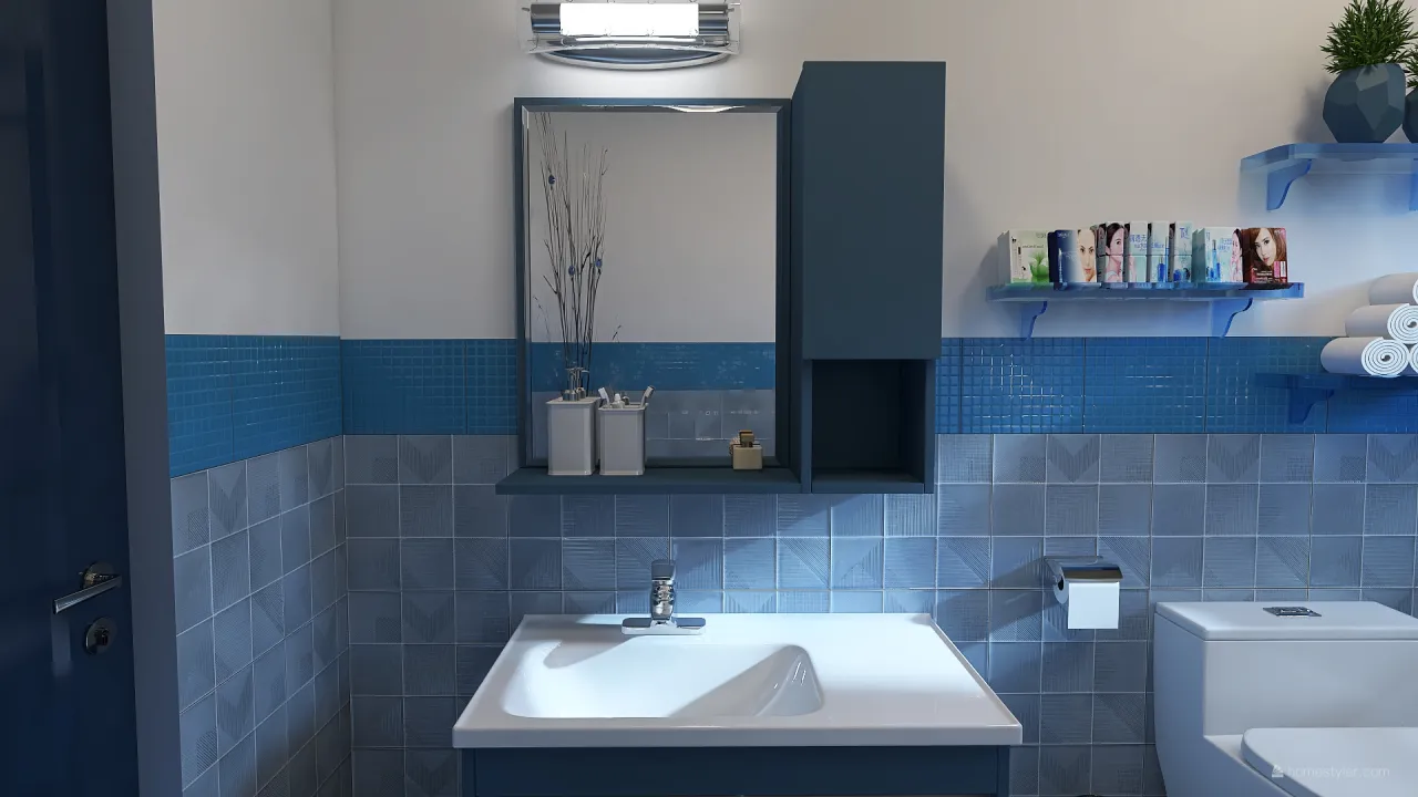 Bathroom 3d design renderings