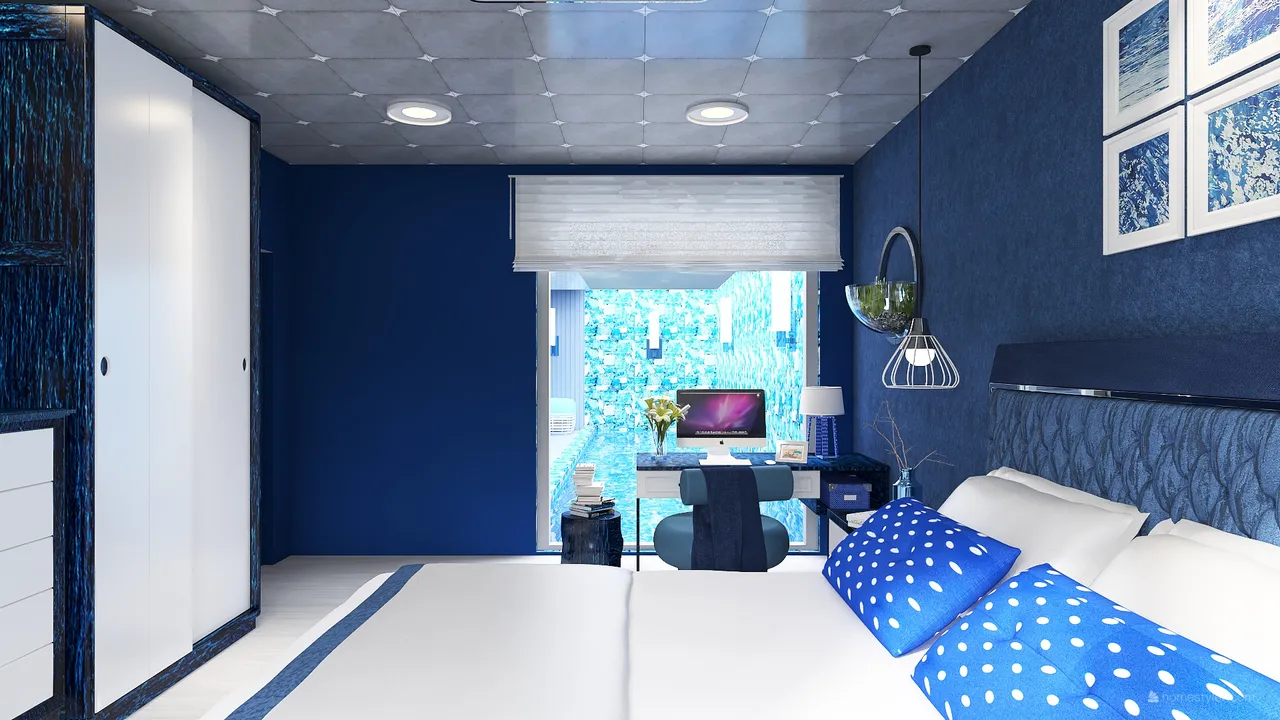 MasterBedroom 3d design renderings