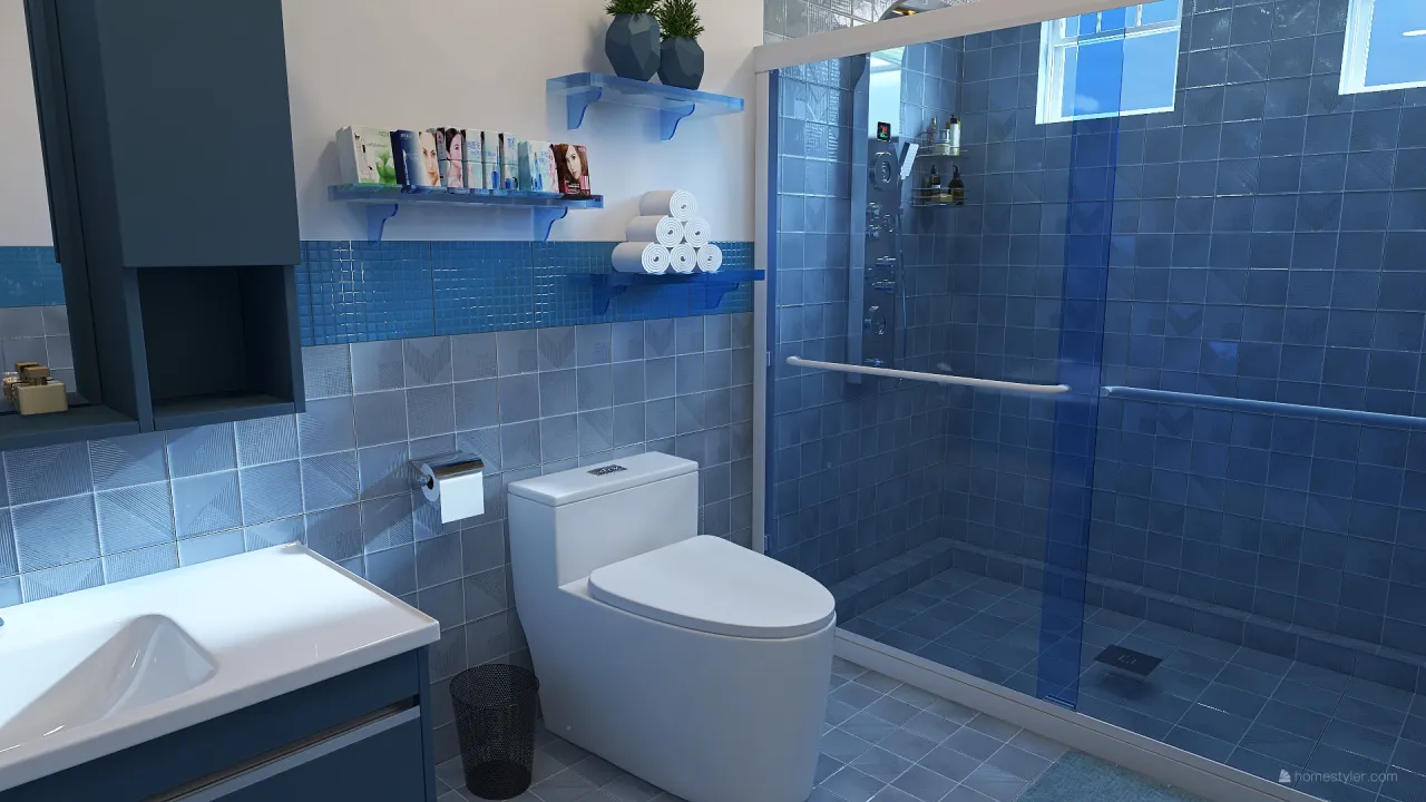 Bathroom 3d design renderings