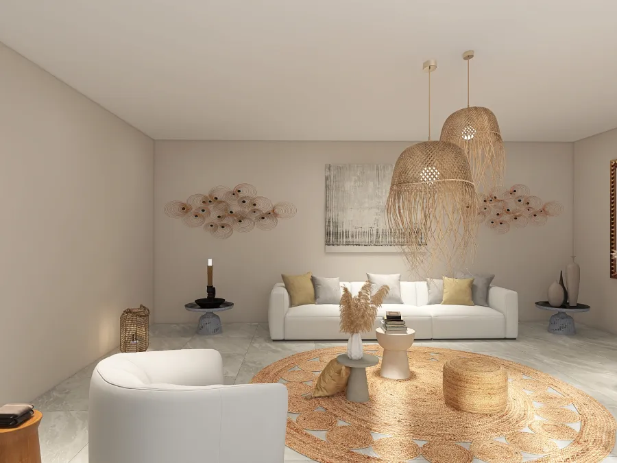 Classic Living room 3d design renderings
