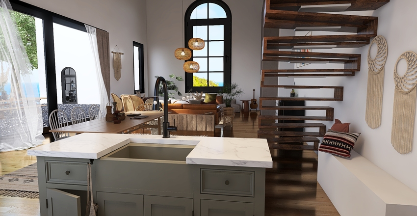 Entertainers Dream Interior Design Render
