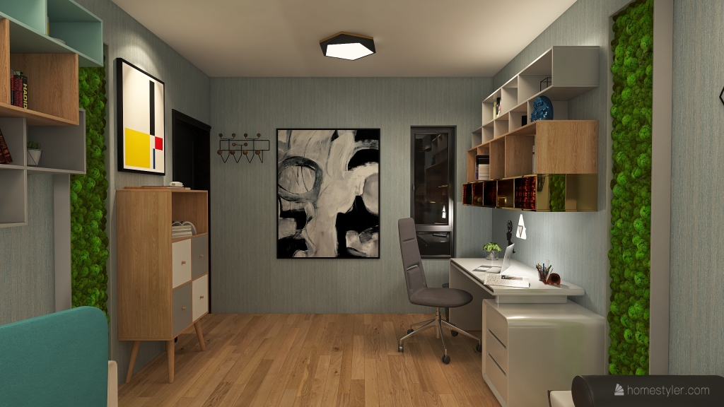 🌎 OFICINA DUPLEX 3d design renderings